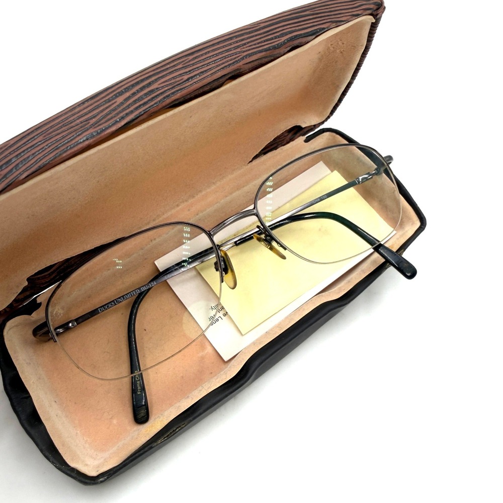 Ducks Unlimited Frames DU-124 150 Gunmetal Gray Vintage Retro